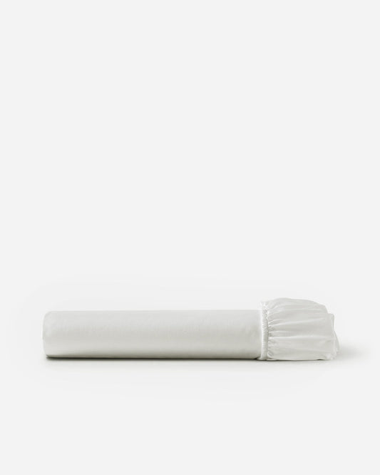 Perla Cotton Sateen Fitted Sheet