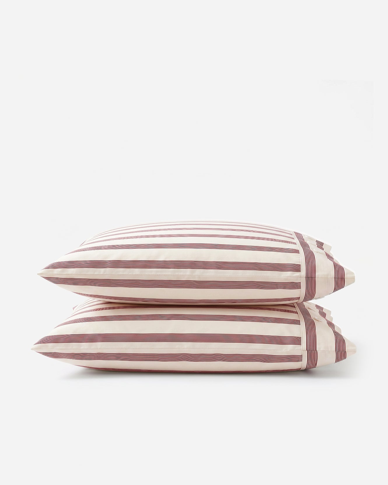 Rimini Striped Cotton Sateen Pillowcase Set