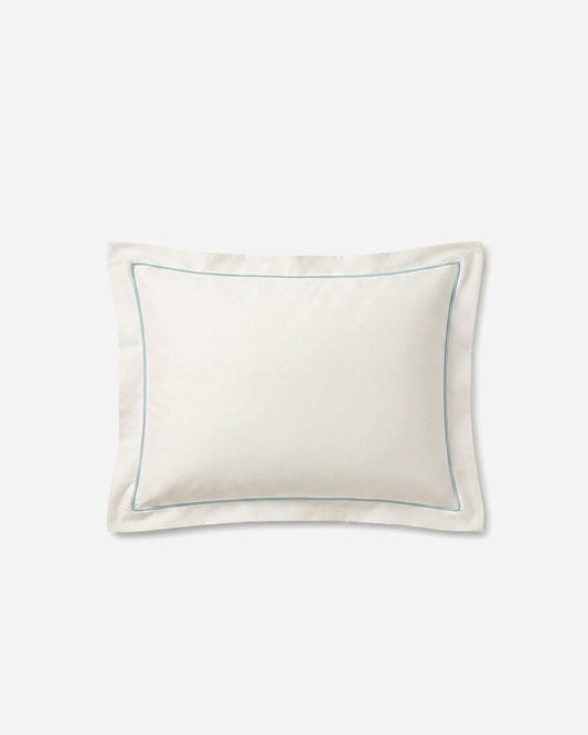 Rimini Cotton Sateen Sham Set with Piping