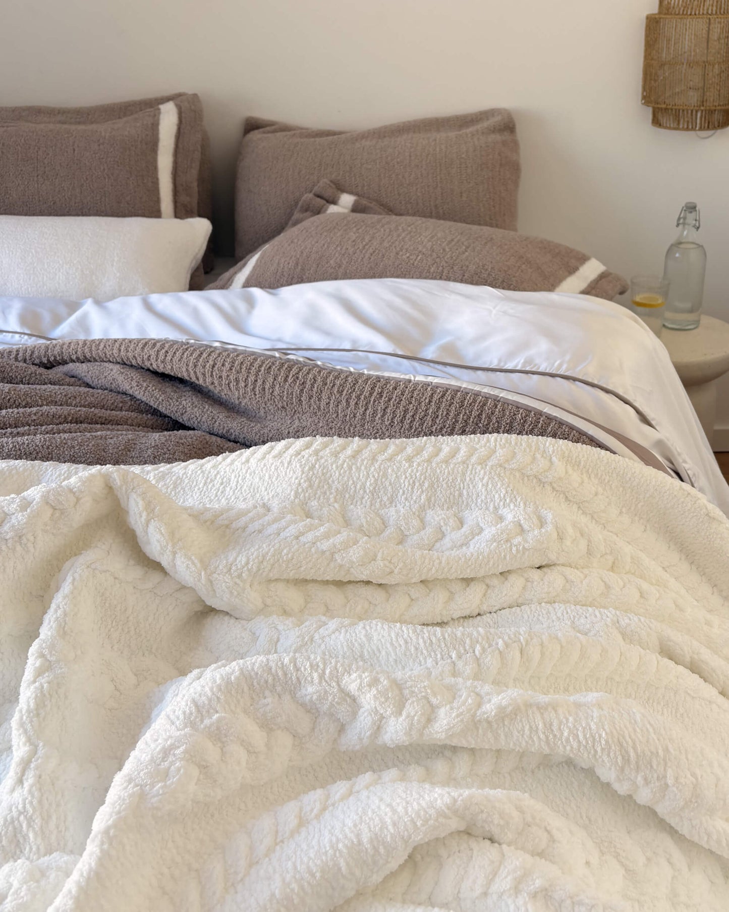 Sabbia Snug Striped Sham Set