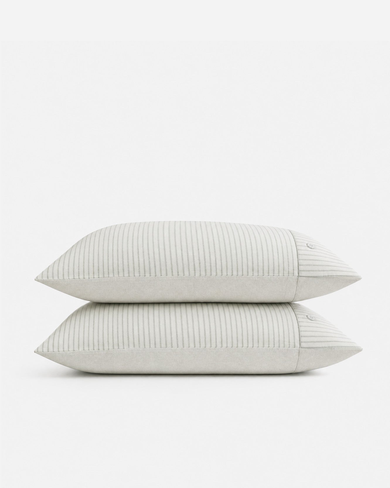 Salvia Reversible Cotton Mist Pillowcase Set