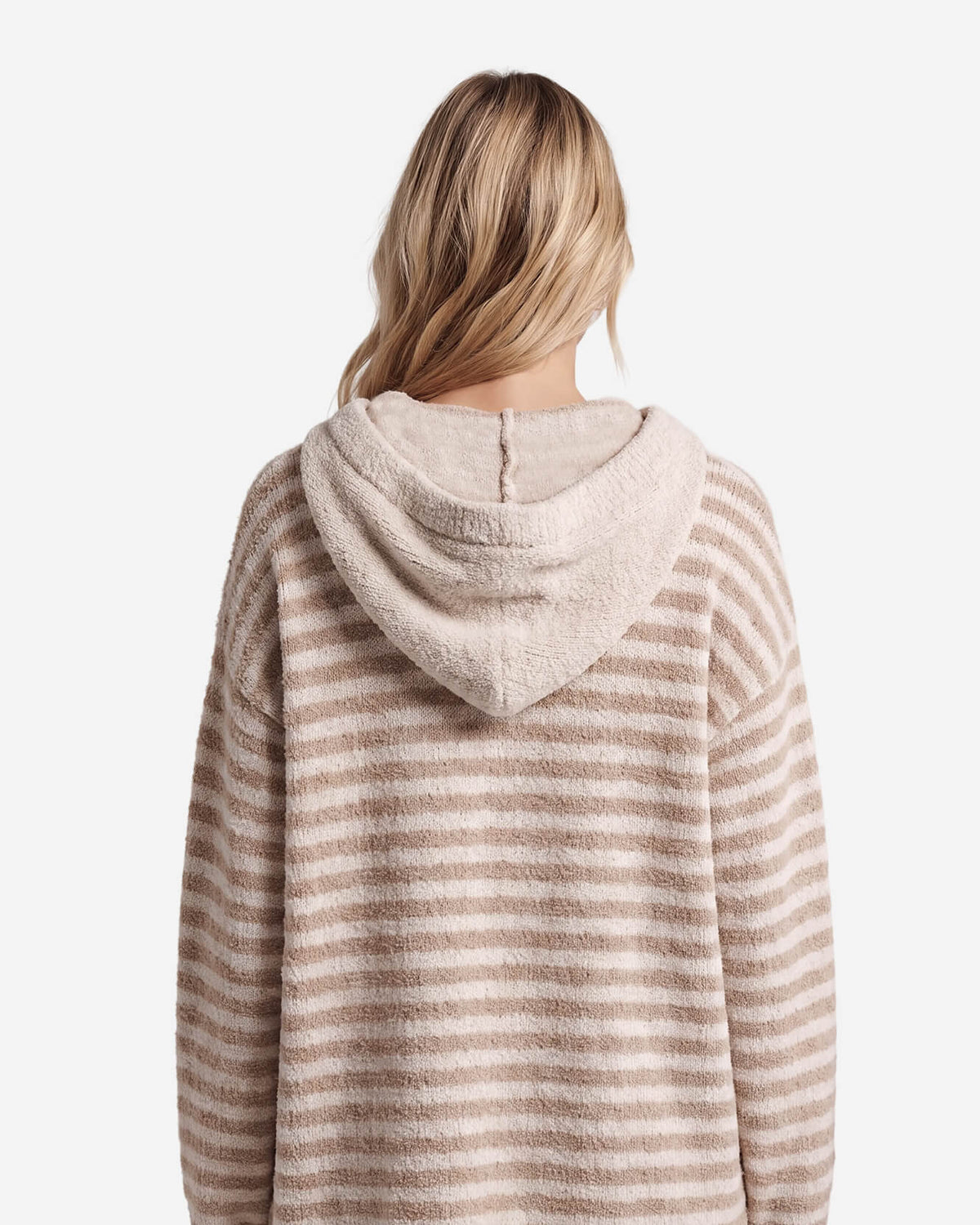 Snug Striped Blanket Hoodie