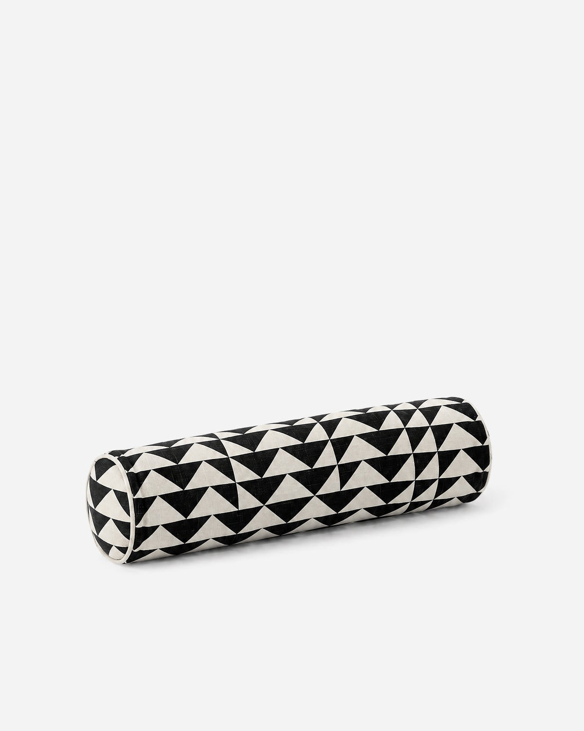 Triangle Grid Bolster Pillow