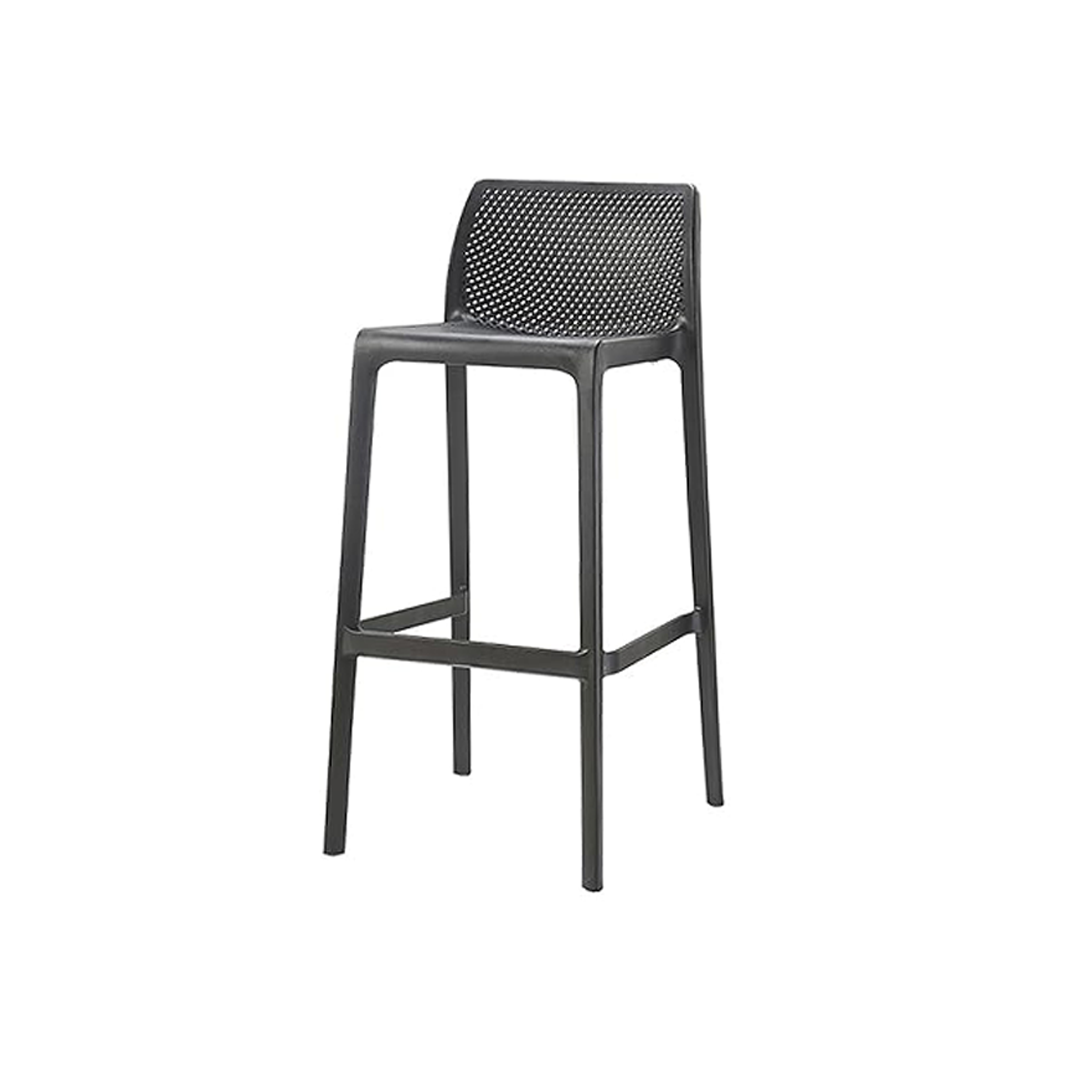 Commercial Grade 29" Outdoor Bar Stool - Set of 4: Netted