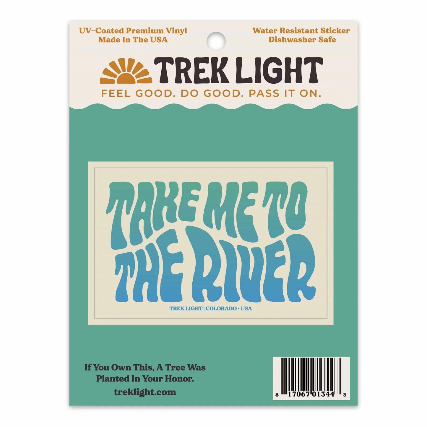 Take Me To The River Sticker