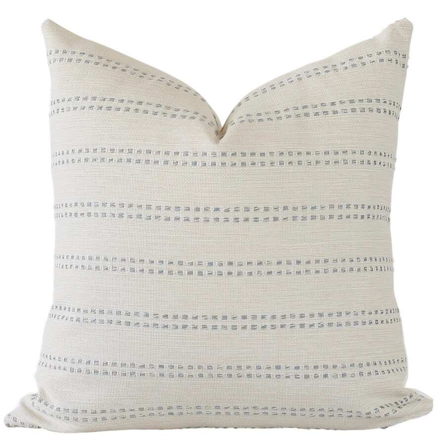 Tatum Blue Throw Pillow