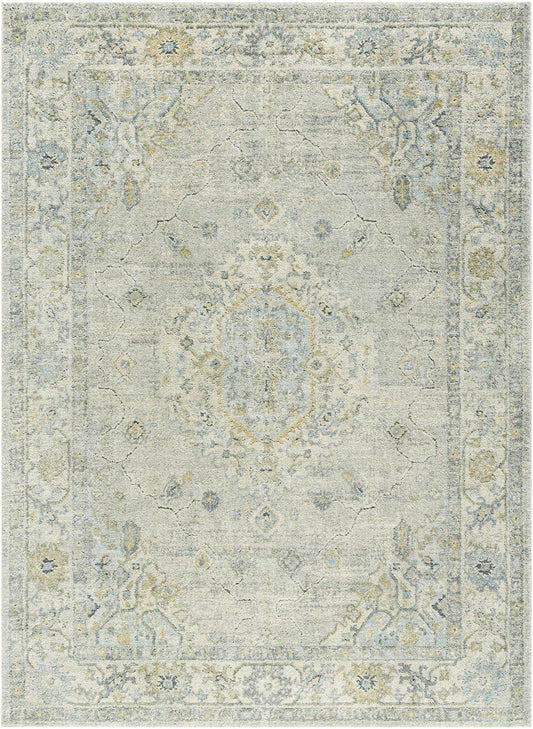Tyche Light Gray Thick Luxe Area Rug