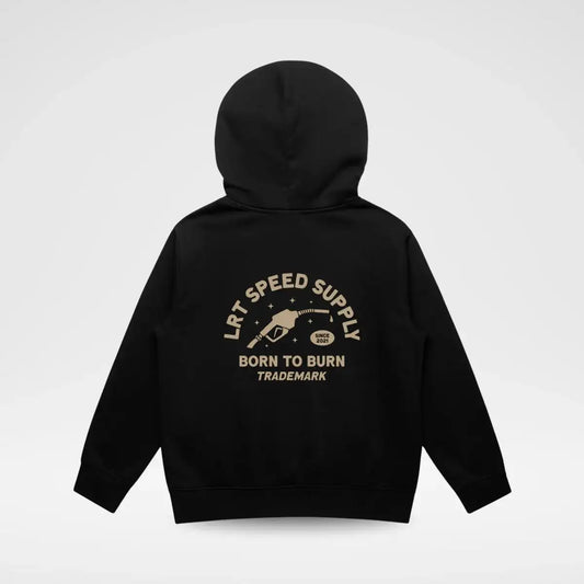 THE SPEED SUPPLY HOODIE - RECYCLED BLACK