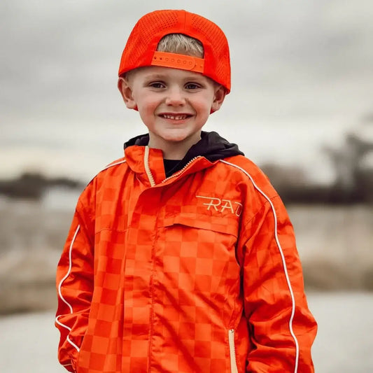 THE STORM RIDER WATERPROOF JACKET - RED