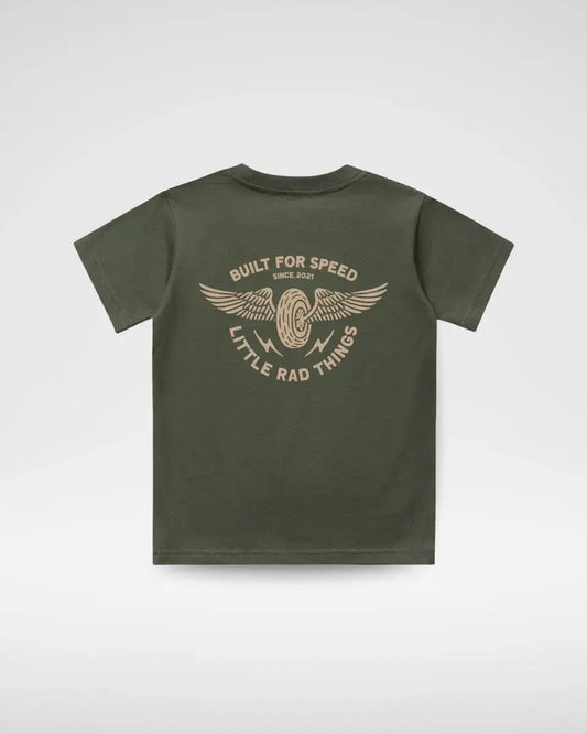 THE WINGED MECHANIC TEE - CYPRESS