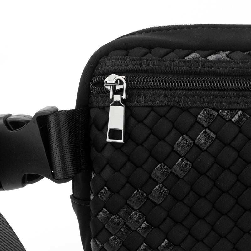 The Ella | Woven Neoprene Belt Bag