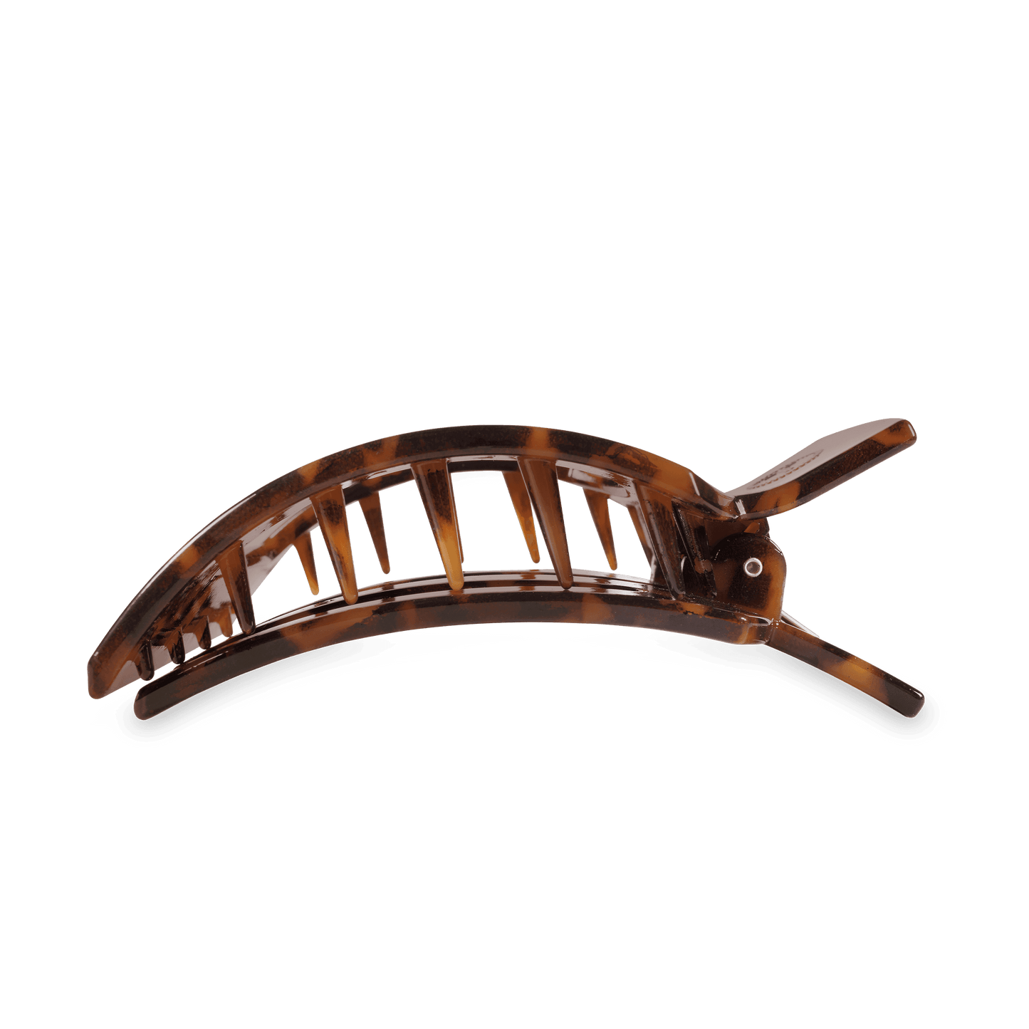 Tortoise Large Flat Square Hair Clip