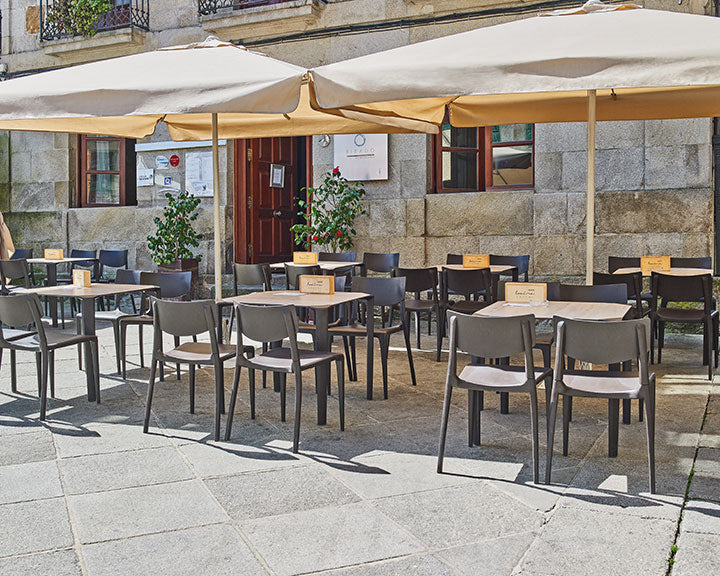 Restaurant Outdoor Armchair - Set of 4 - Town