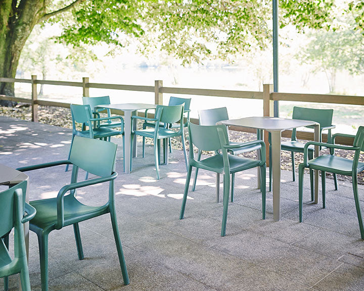 Restaurant Outdoor Armchair - Set of 4 - Town