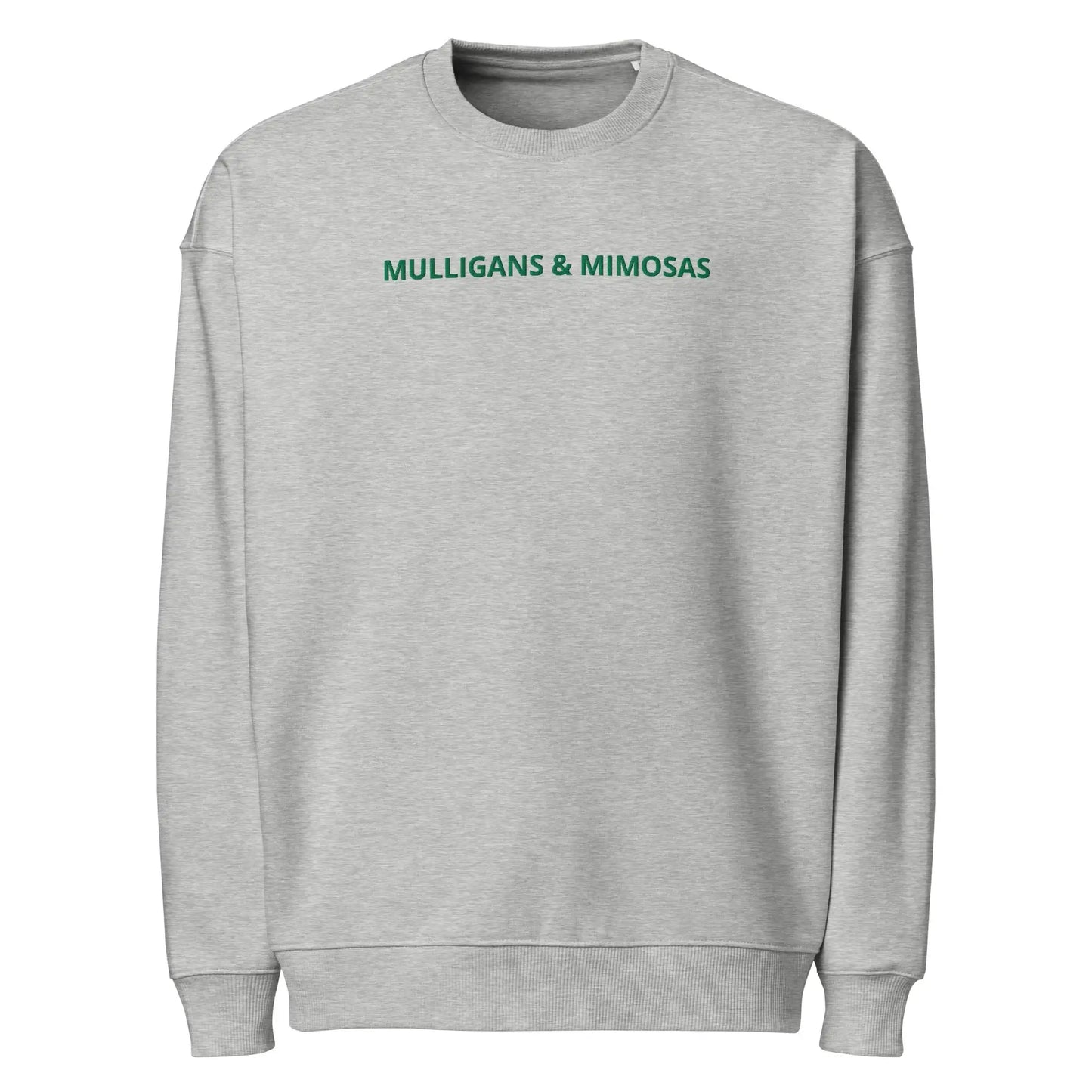 Unisex organic oversized sweatshirt