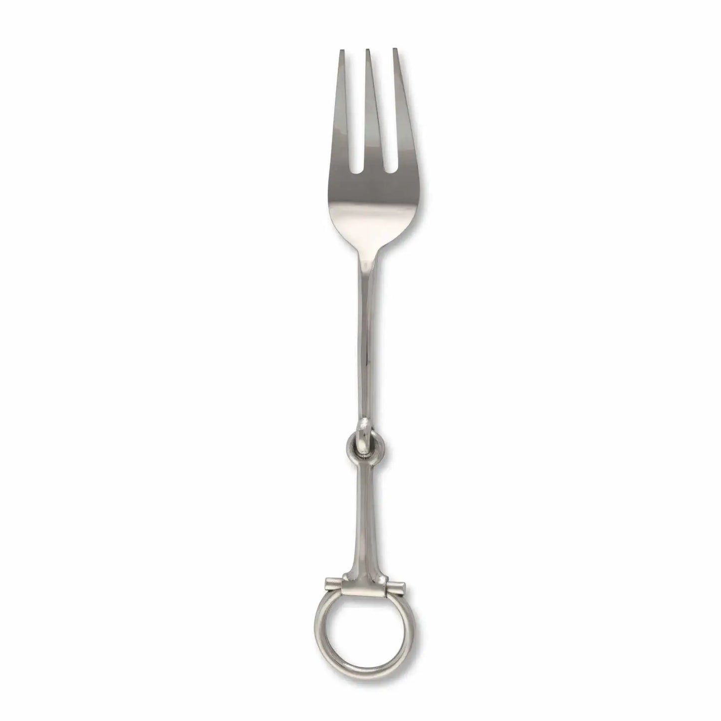 Bit Serving Fork - Stainless Steel Matt Silver