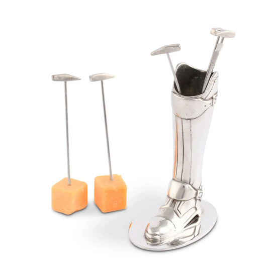 Polo Boot Cocktail / Cheese Picks