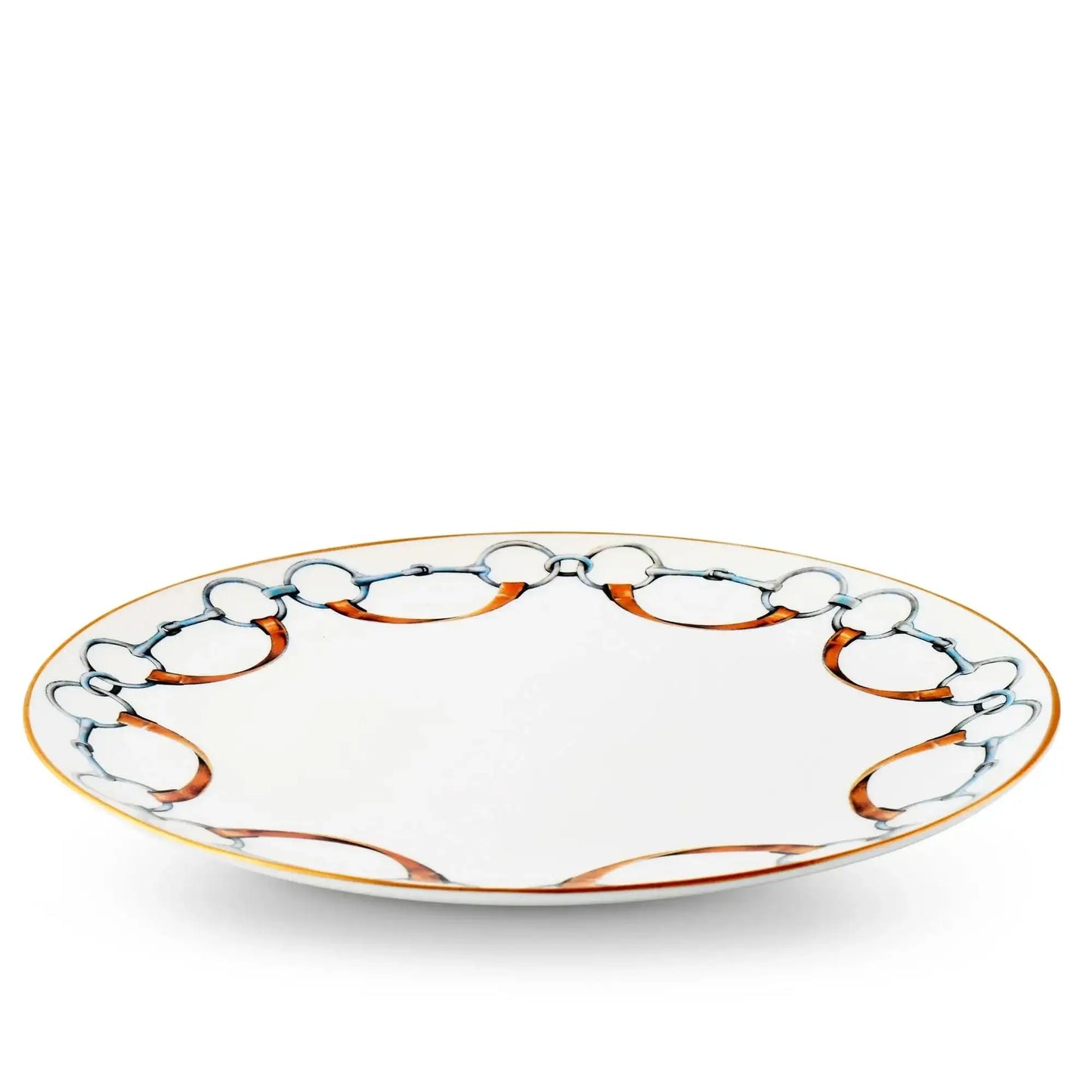 Wellington Bit Pattern Bone China Round Charger Plate