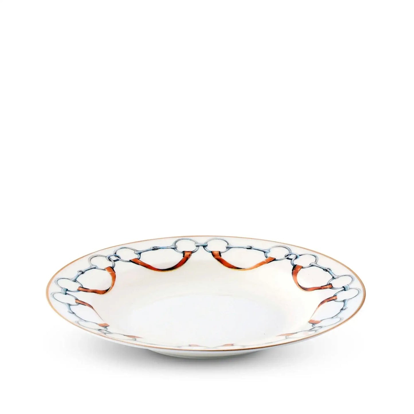 Wellington Bit Pattern Bone China Soup Plate