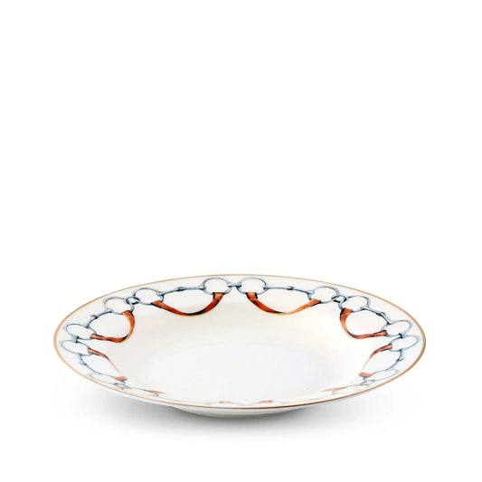 Wellington Bit Pattern Bone China Soup Plate