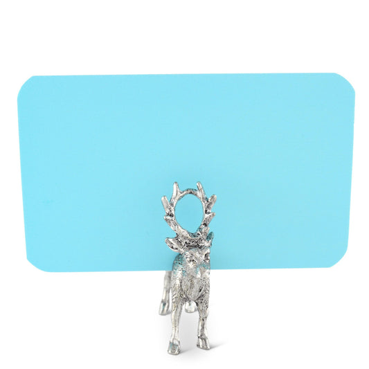 Pewter Deer Place Card Holder