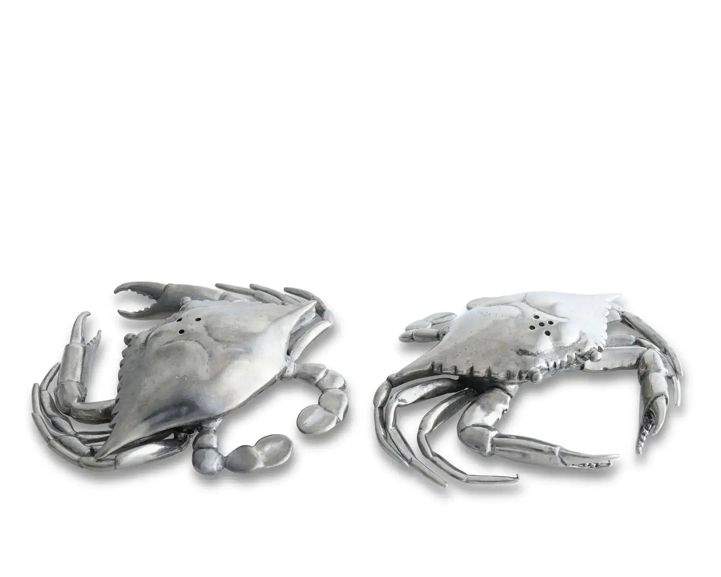 Pewter Blue Crabs Salt & Pepper Set
