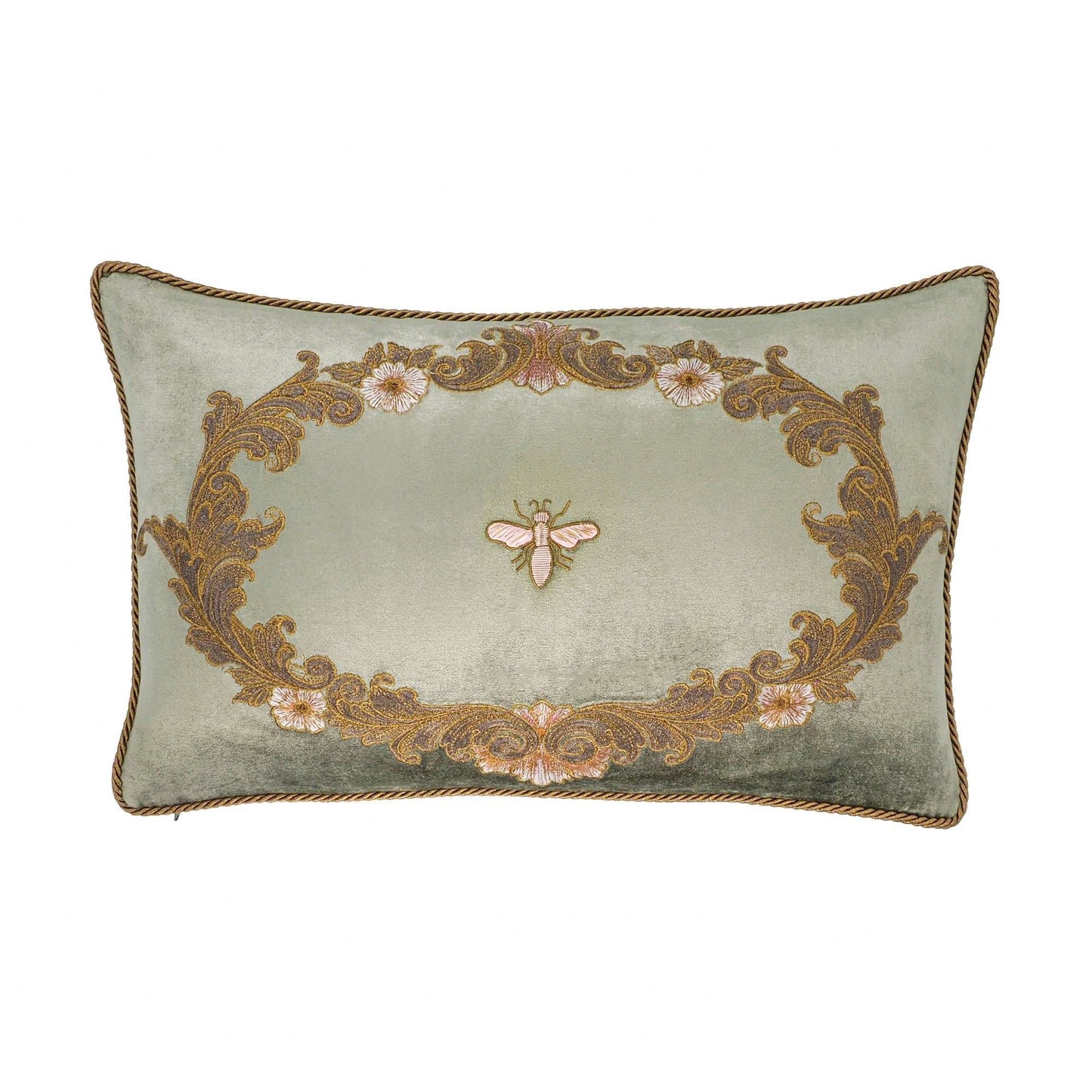 Venice Silk Velvet Throw Pillow Cover 12 X 20