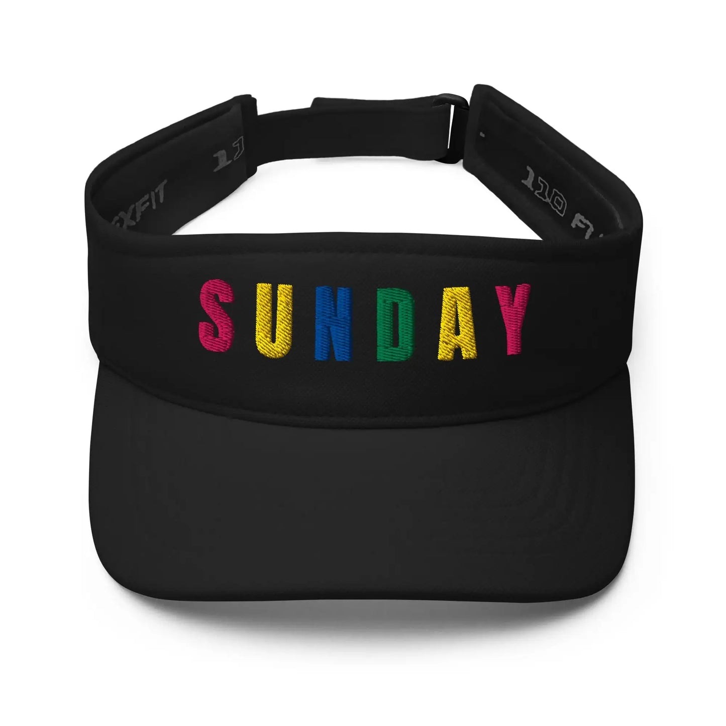 SUNDAY Embroidered Women’s Golf Visor - Birdie Pop Collection