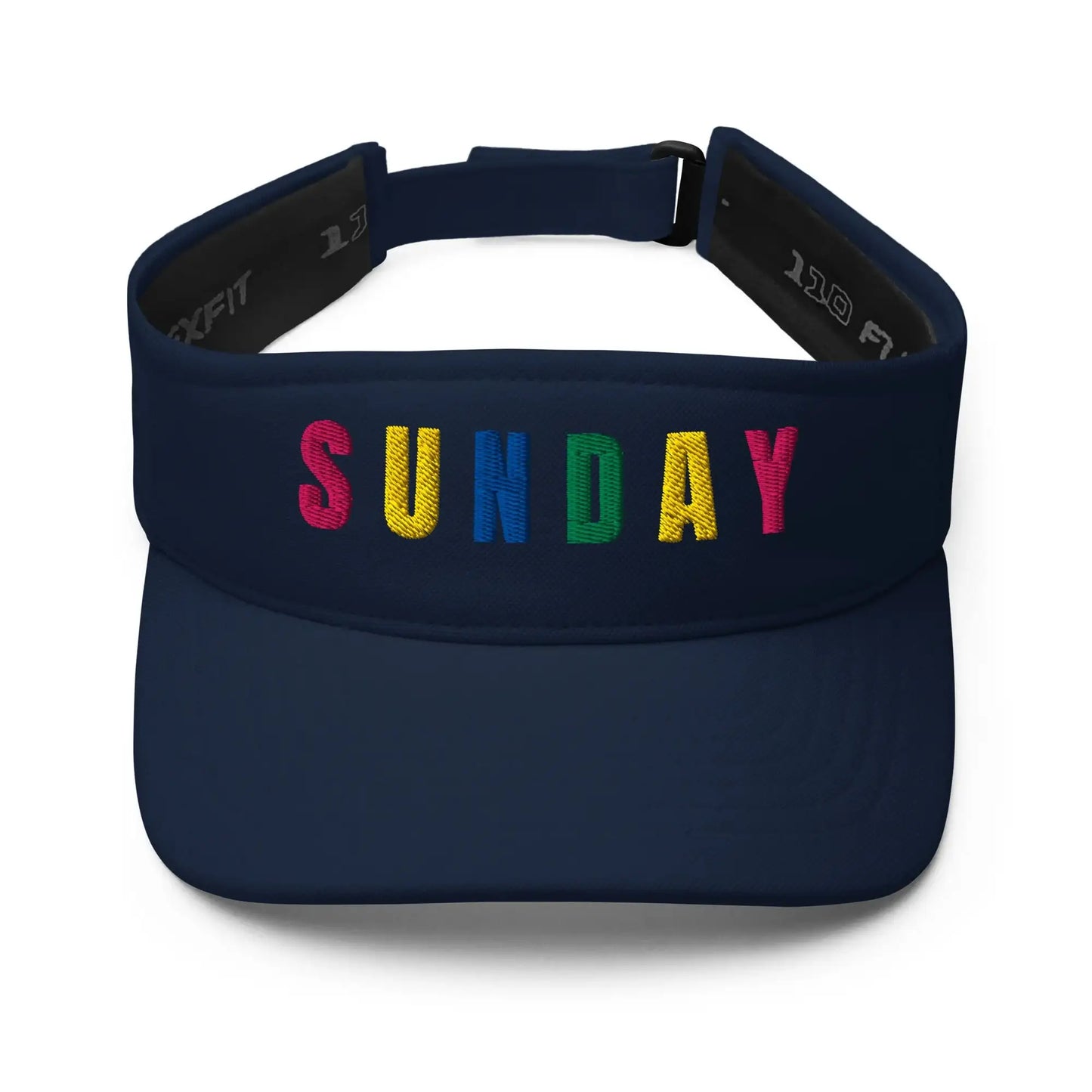 SUNDAY Embroidered Women’s Golf Visor - Birdie Pop Collection