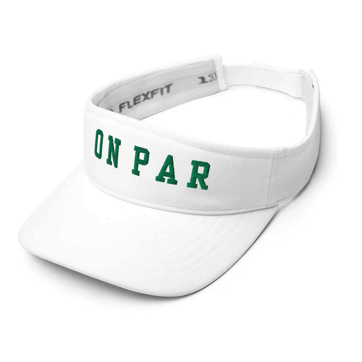 On Par Embroidered Golf Visor for Women