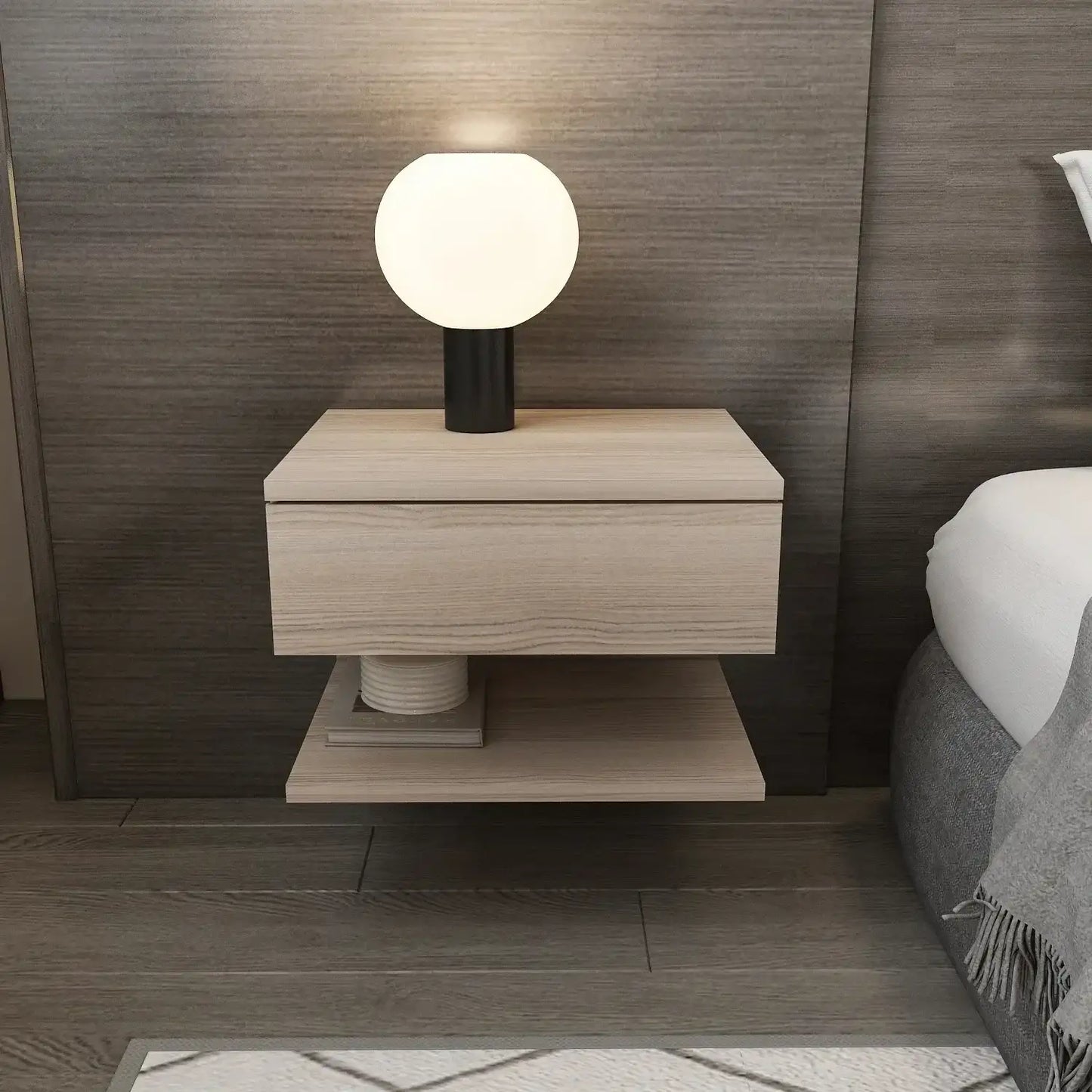 Vivid Floating Modern Nightstand