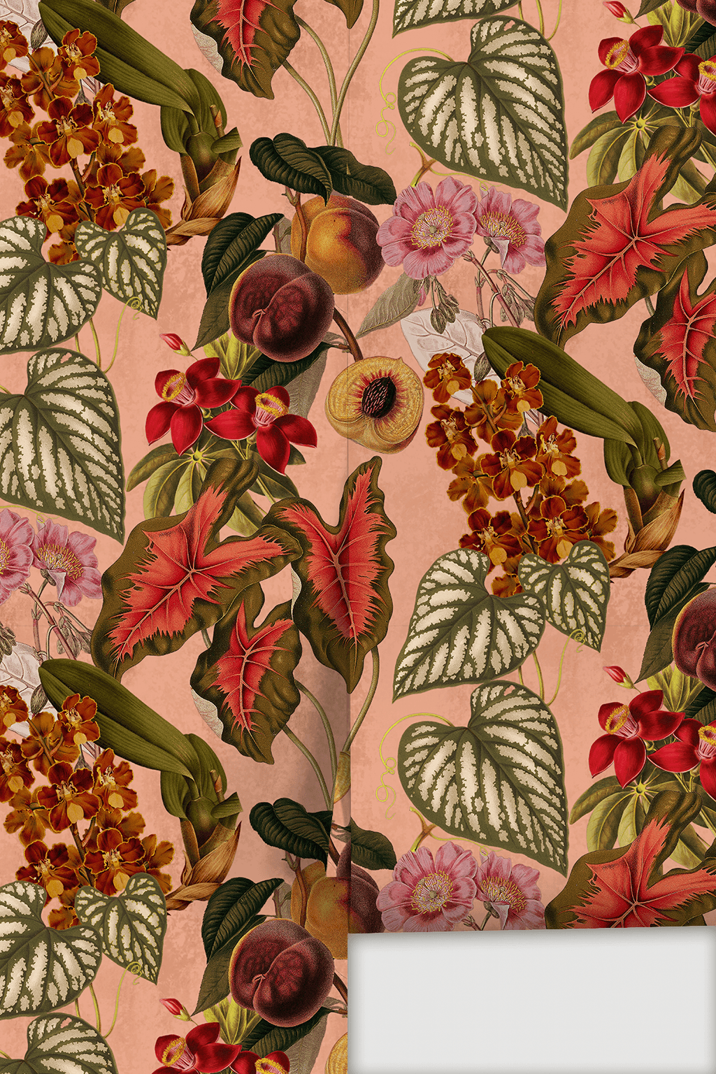 Cali Tropicale Wallpaper, peach