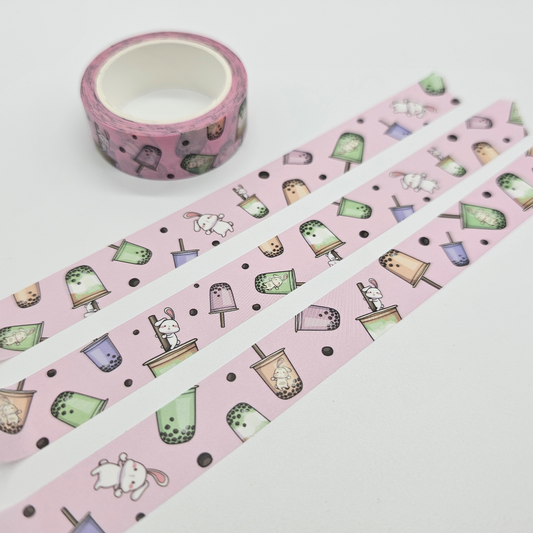 Boba Bunny Washi Tape | 15mm x 10m