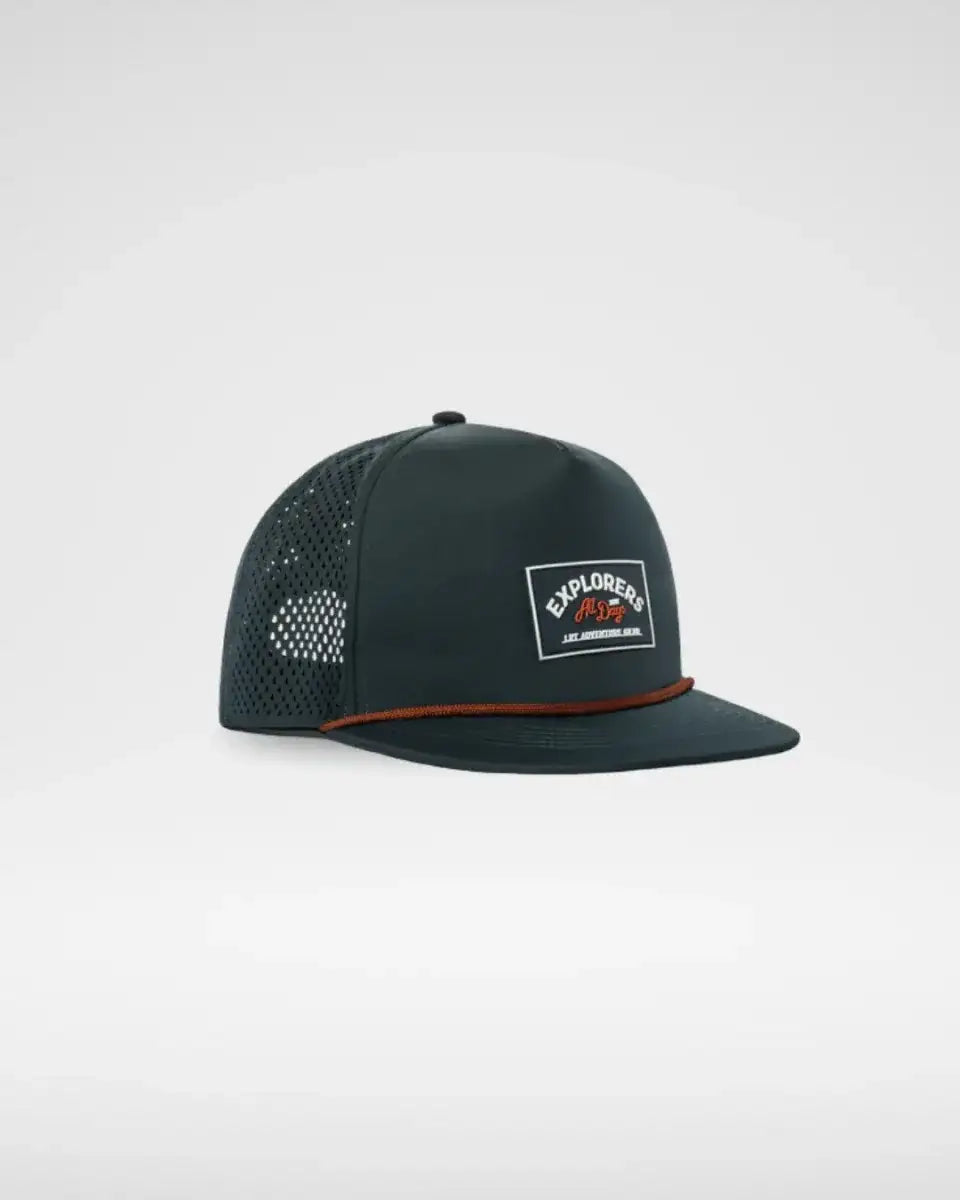 WATERPROOF LRT EXPLORER SNAPBACK HAT - JUNIPER GREEN