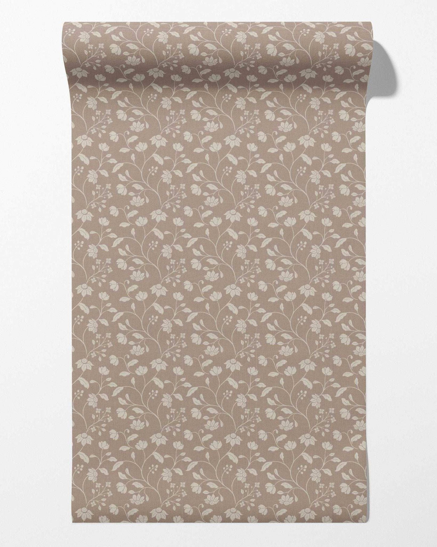 Wild Geranium Wallpaper in Mauve Clay