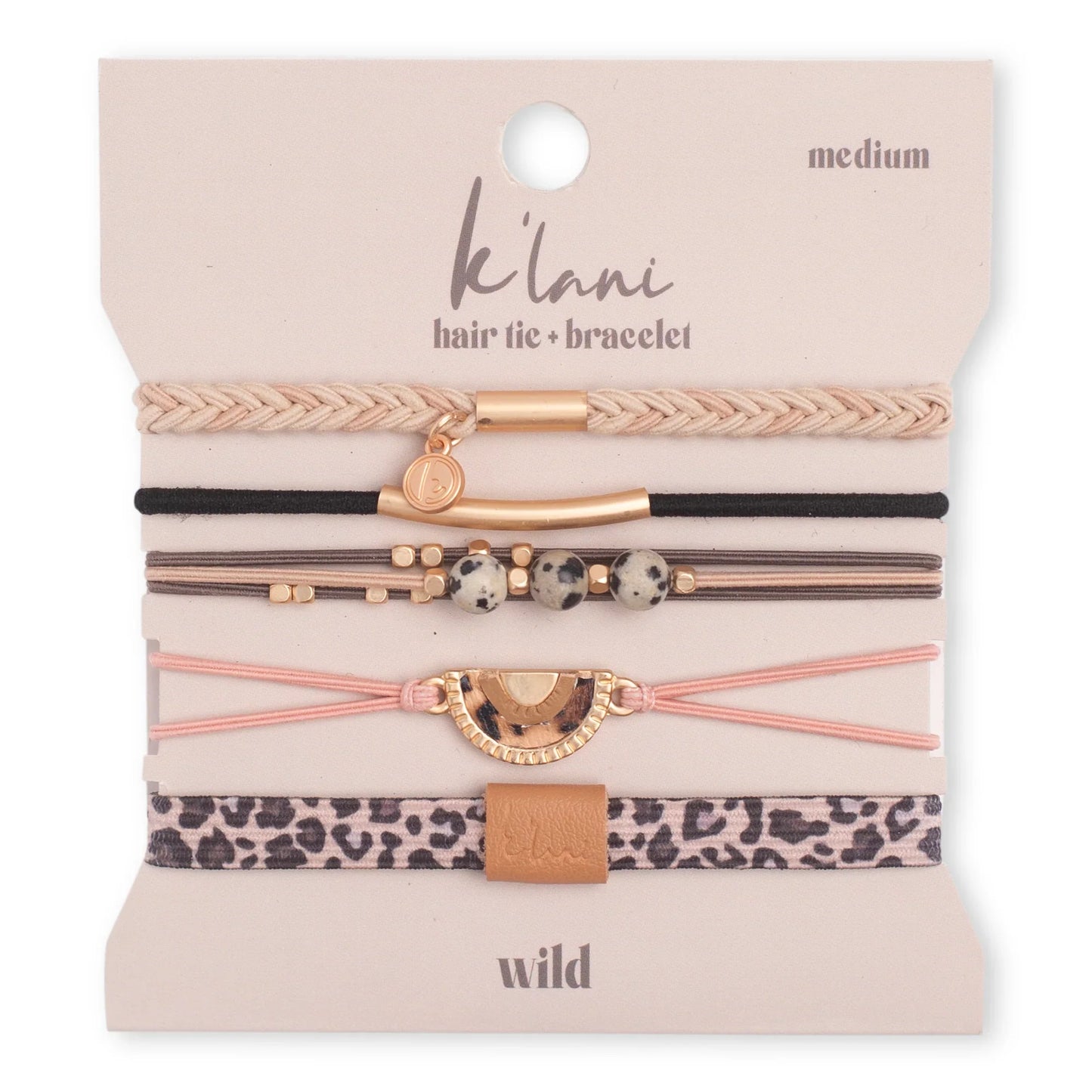 Wild- Hair Tie Bracelet