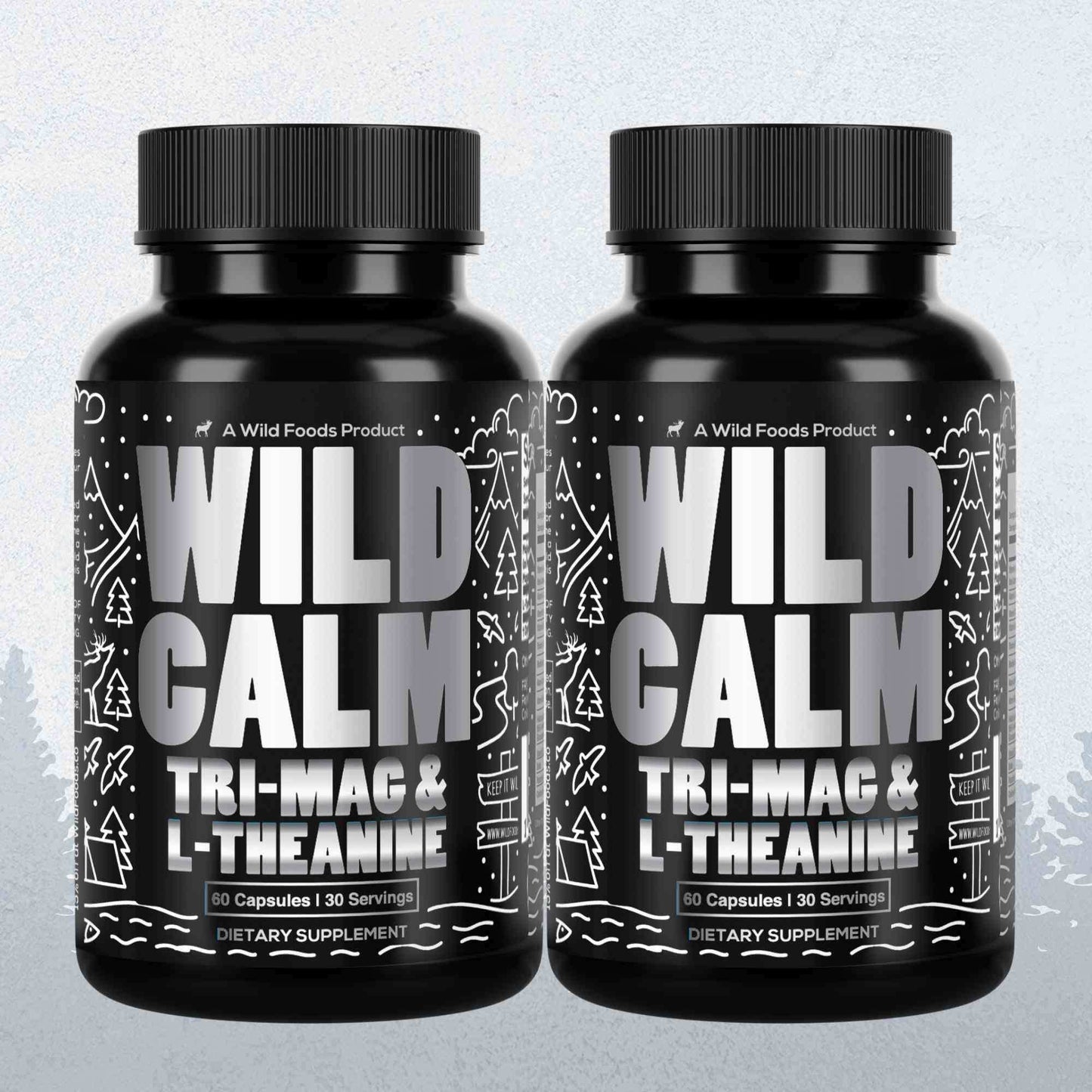 Wild Tri-Mag – Triple Magnesium Complex for Sleep w/L Theanine