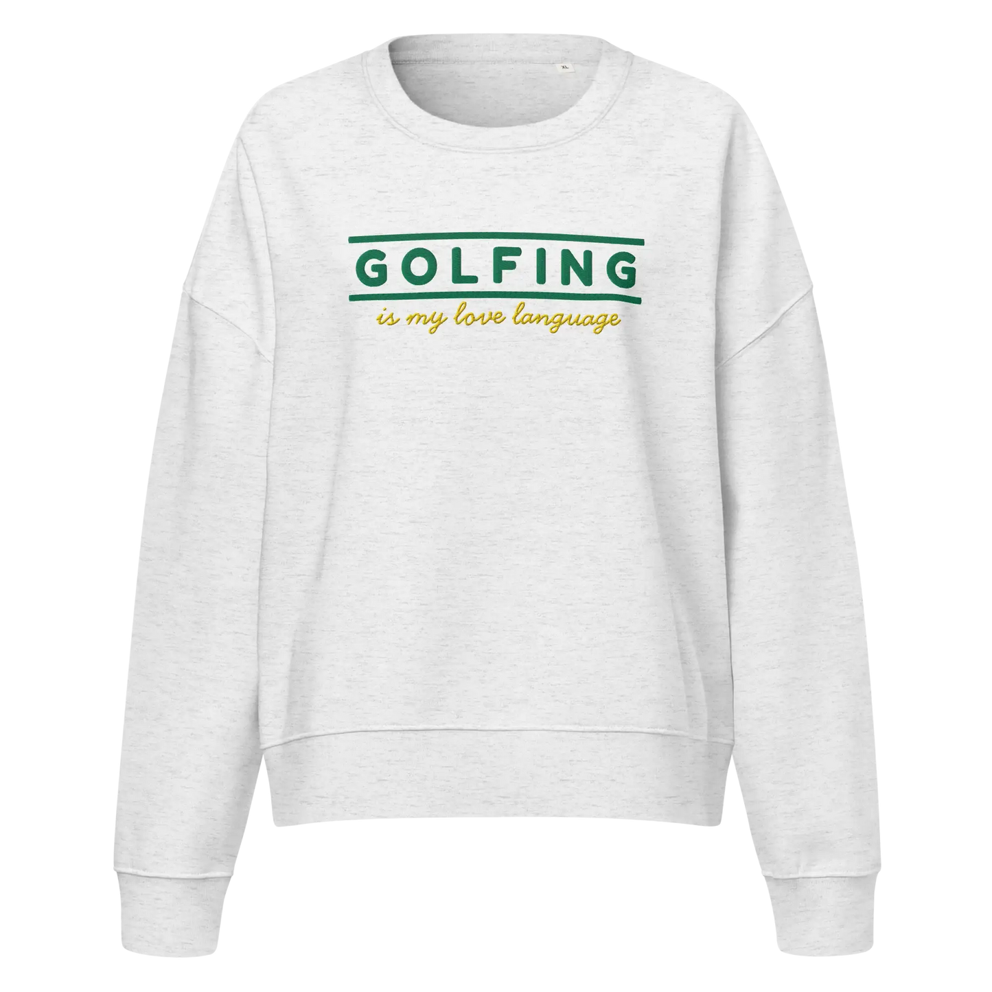 Golfing Is My Love Language Women's Sweatshirt