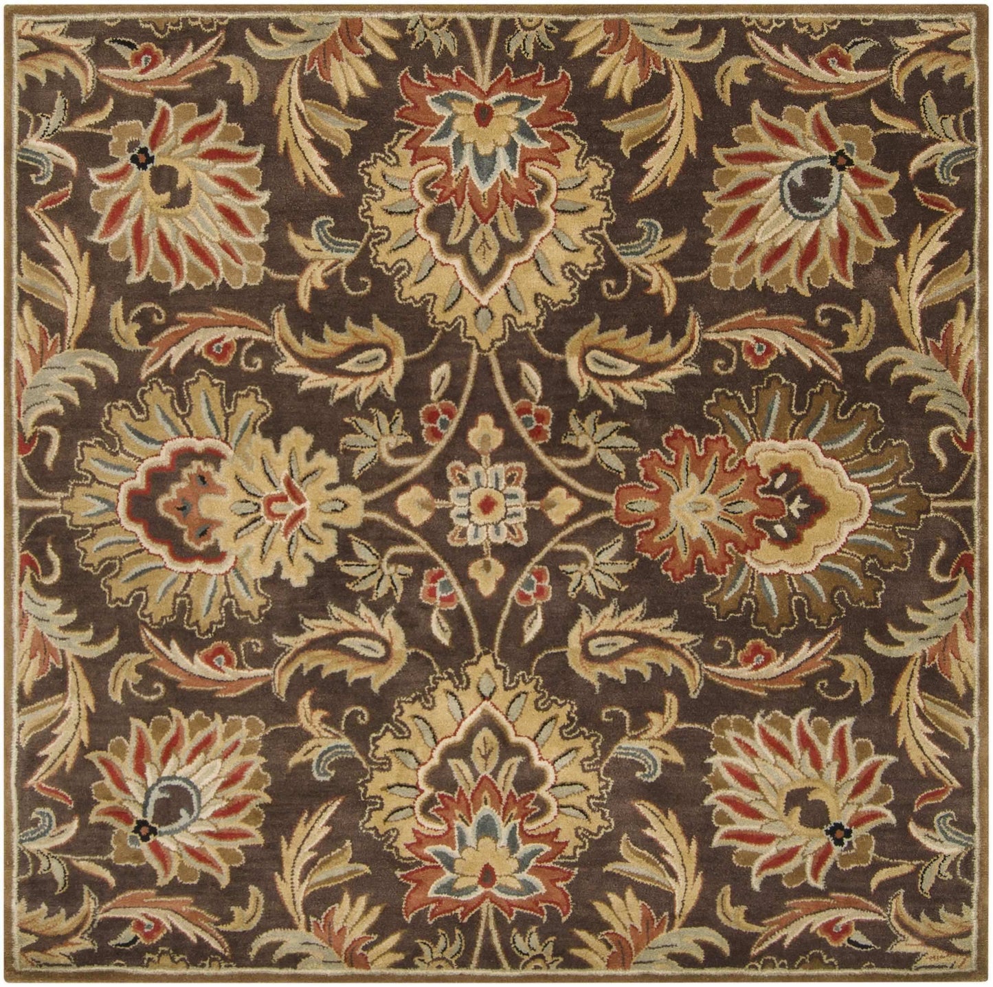 Chesterton 1028 Hand Tufted Brown Wool Rug