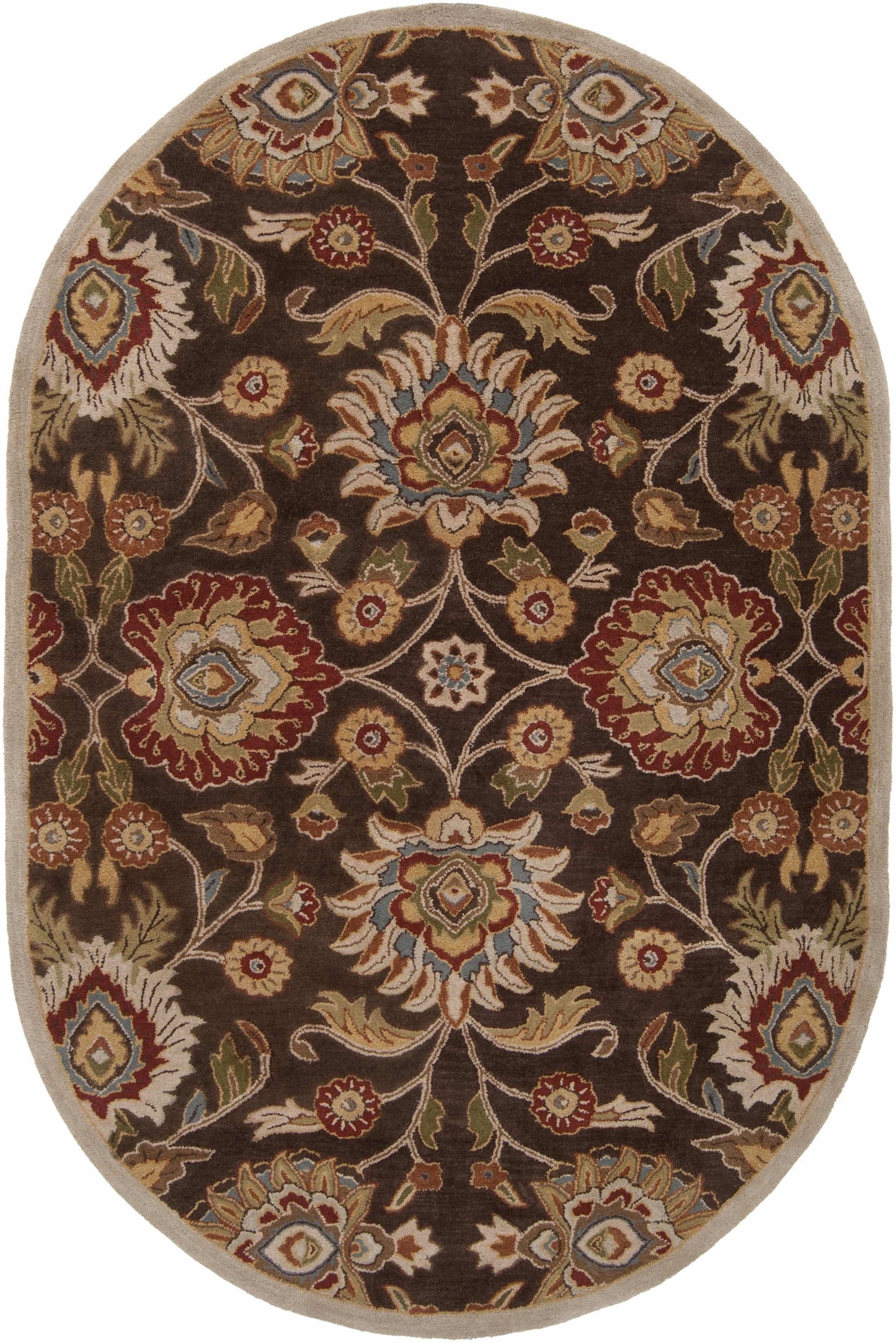 Conesus Hand Tufted Brown 1051 Area Rug