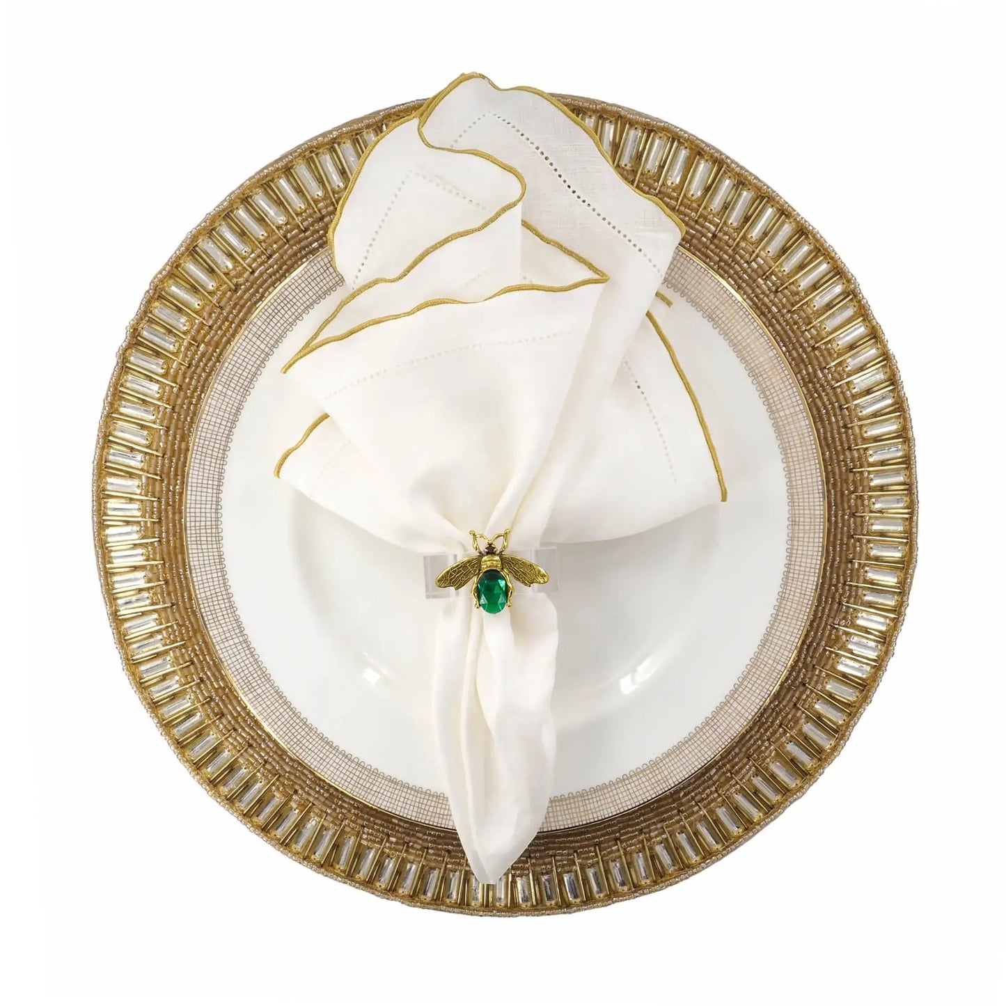 Yellow Diamonds Placemats Set of 2