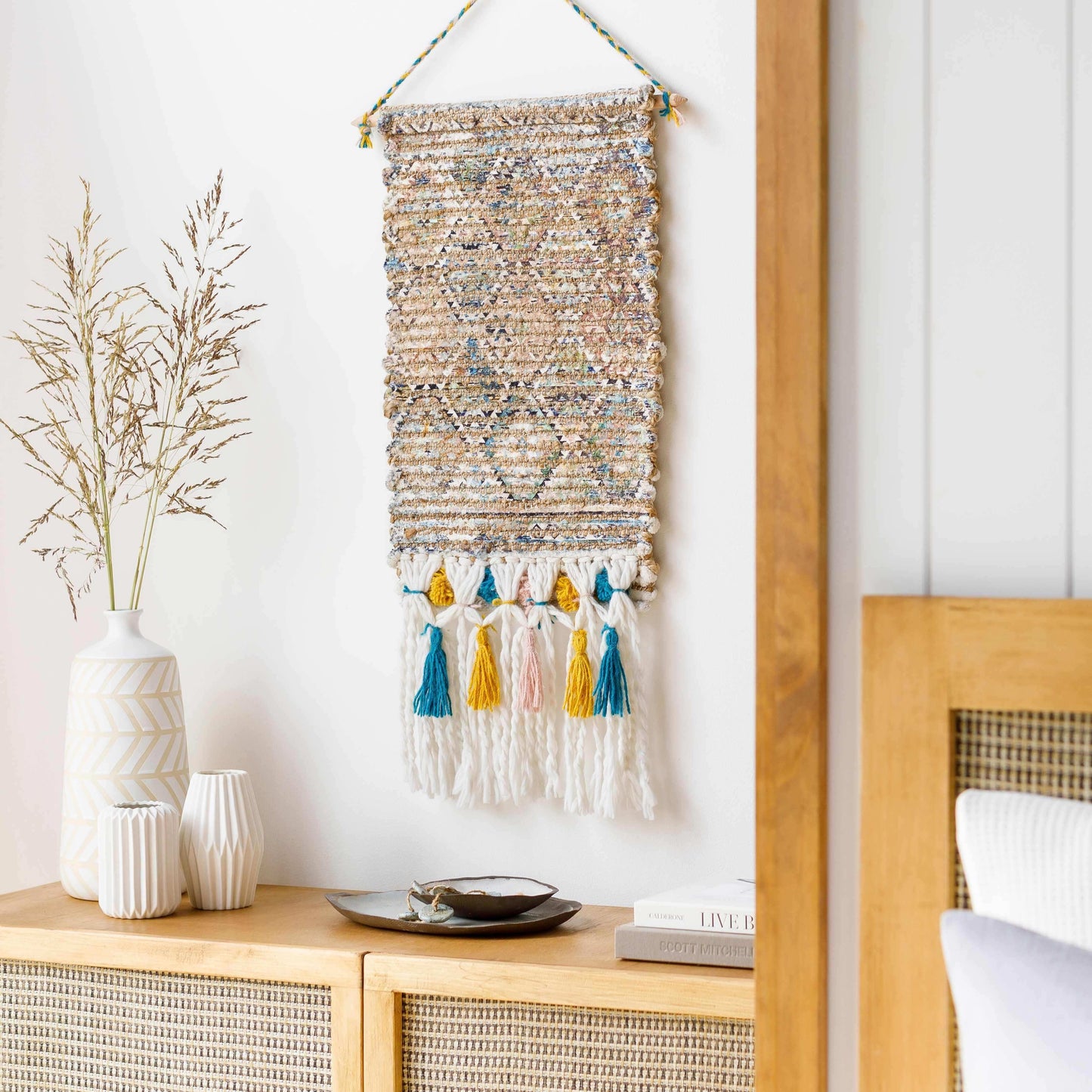 Zillmere Multicolor Woven Wall Hanging - Clearance