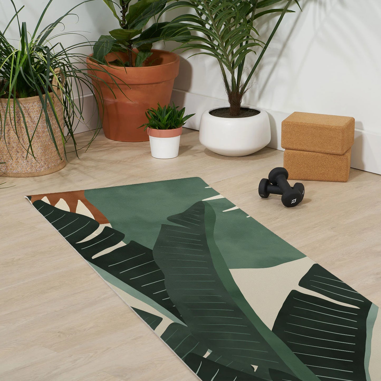 Modern Jungle Yoga Mat