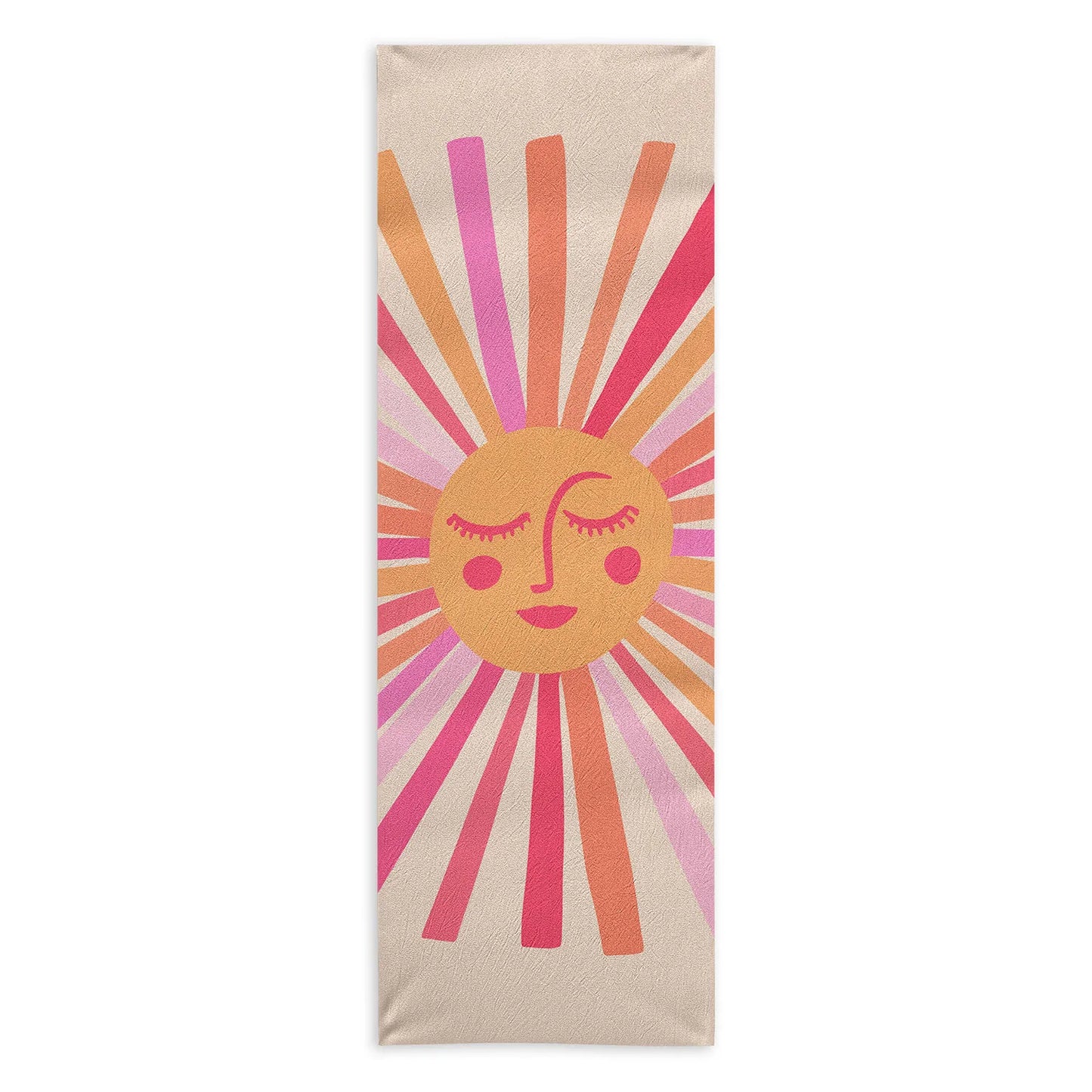 Sunshine Pink Yoga Towel