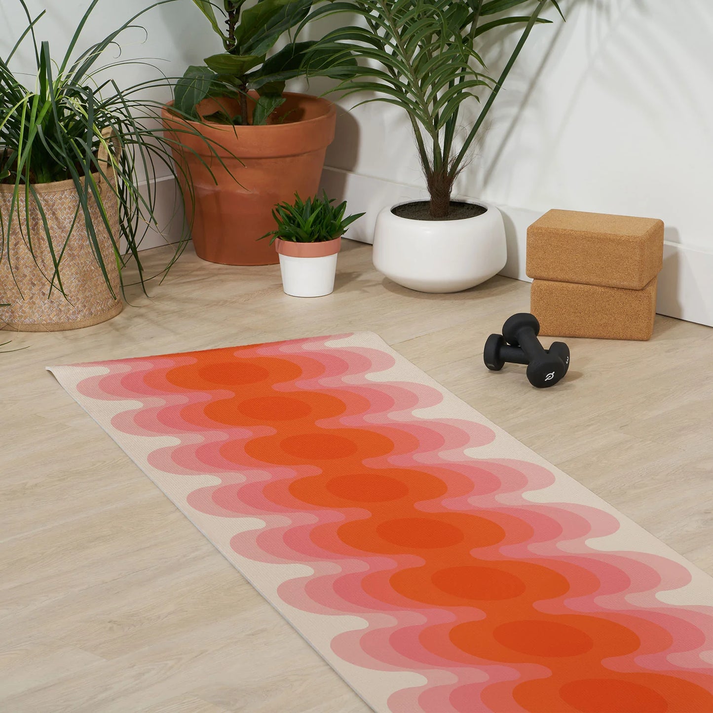 Strawberry Echo Yoga Mat