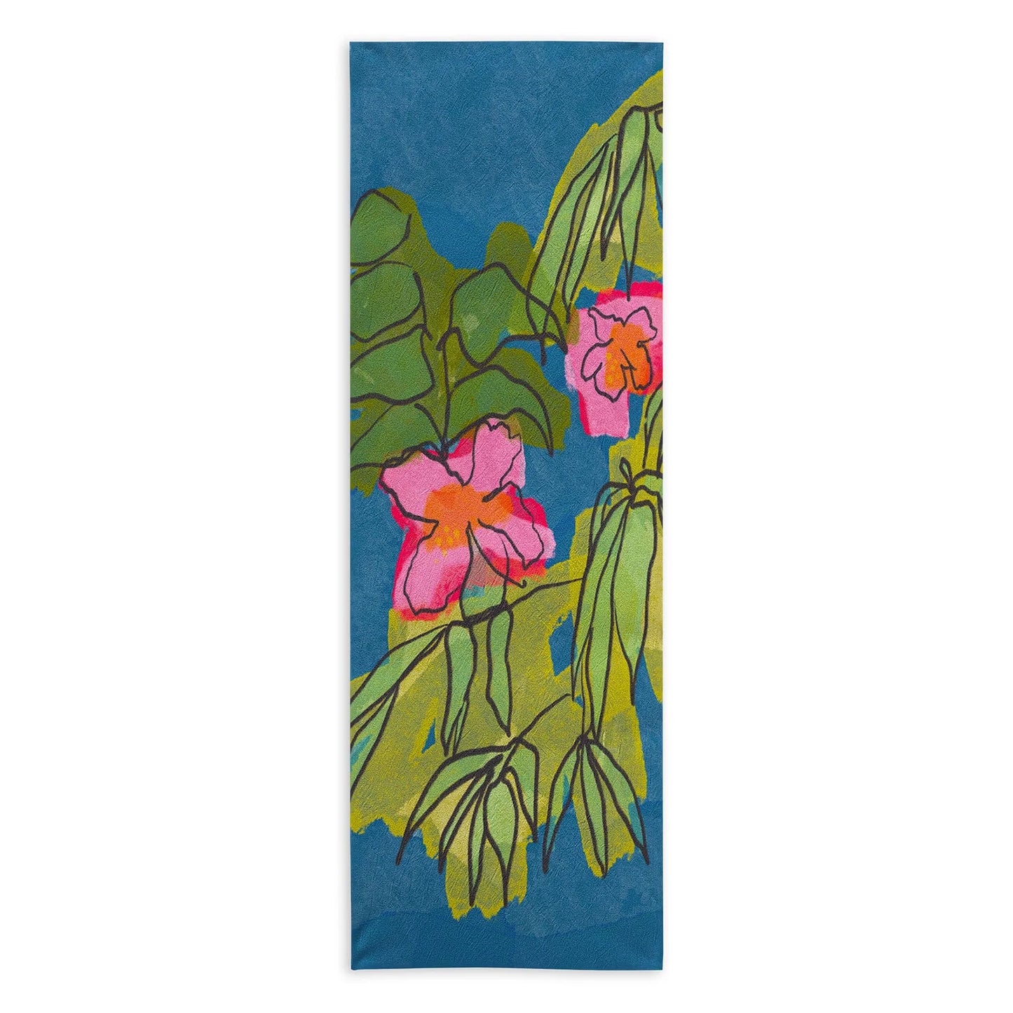 Flowers on Captiva Yoga Towel