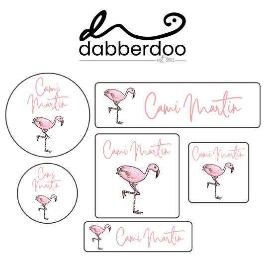 Flamingo ID Labels