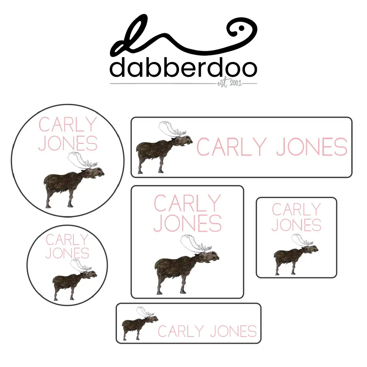 Moose ID Labels – UncommonWares