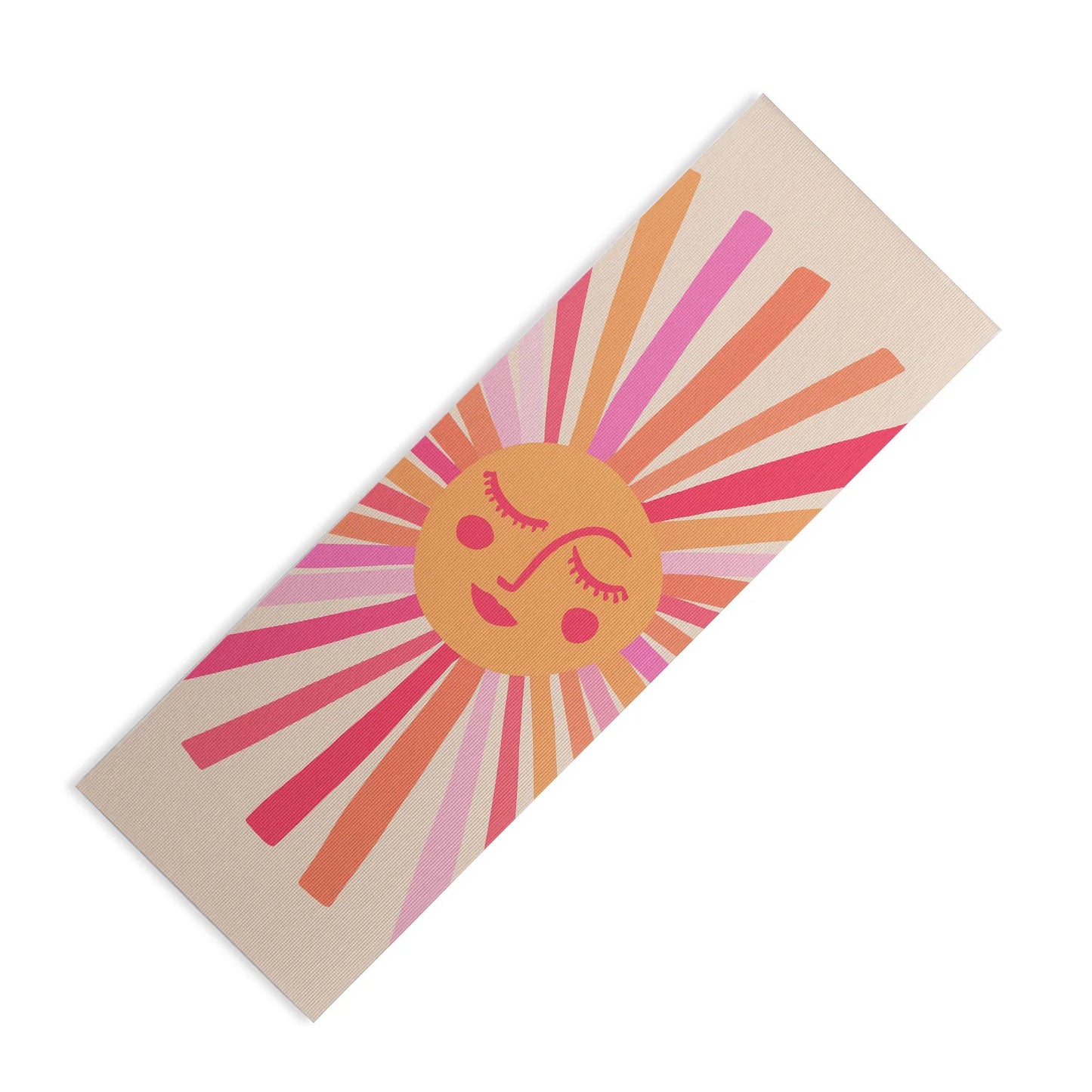 Sunshine Pink Yoga Mat