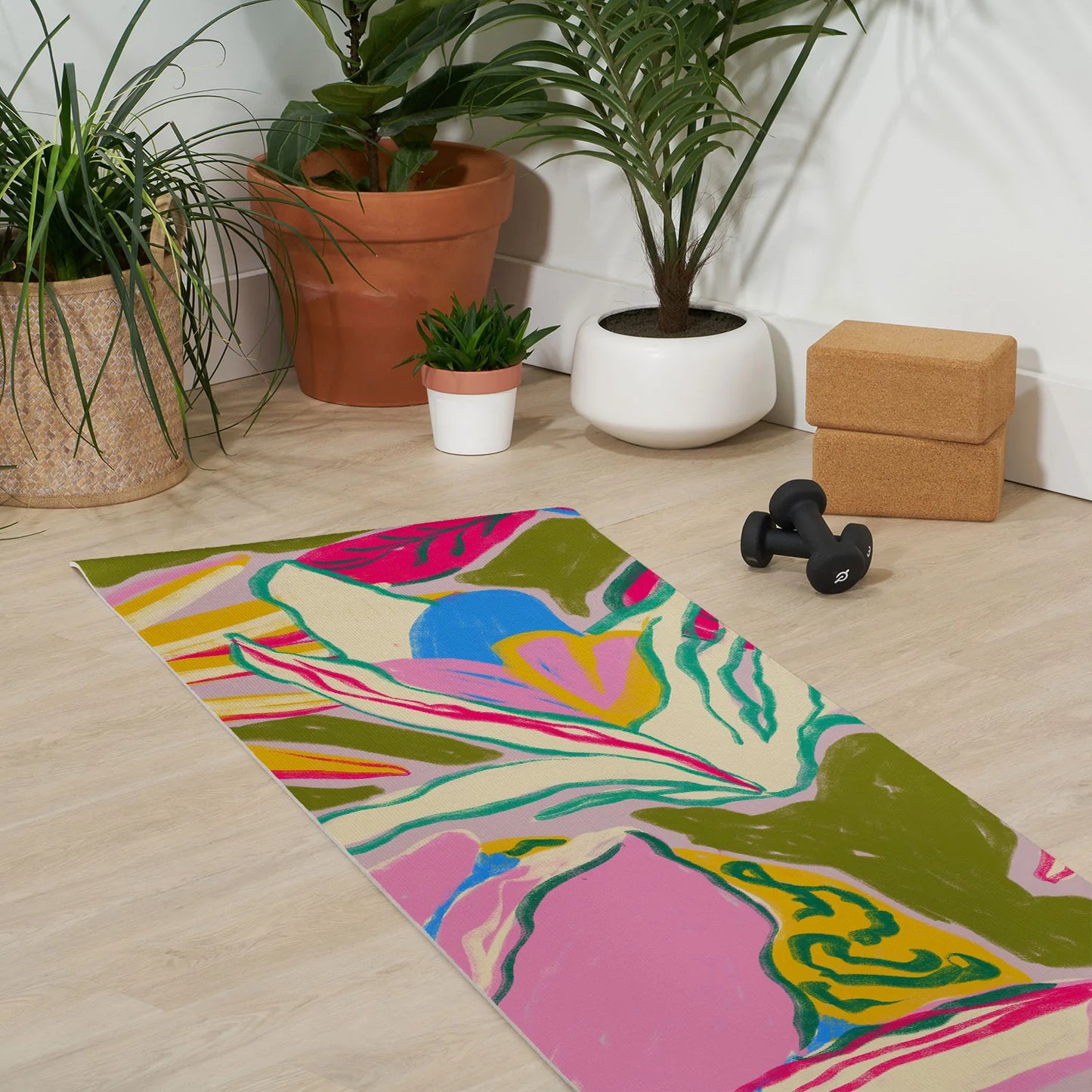 Tropical Garden Yoga Mat